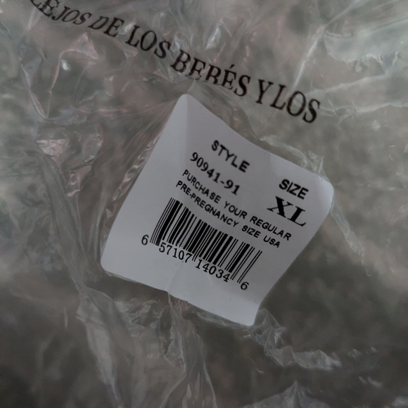 Nursing Gown Grey and Pink from Motherhood Maternity XL - Picture 3 of 5